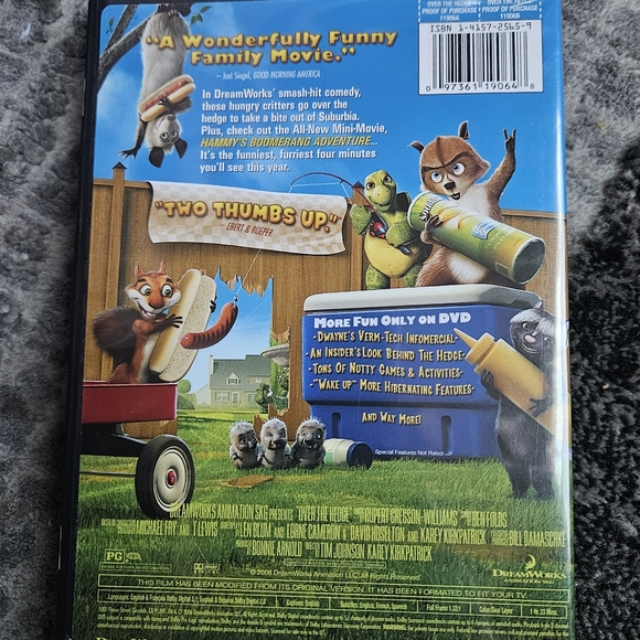 Over The Hedge Full Screen DVD Comedy Cartoon - Picture 5 of 11